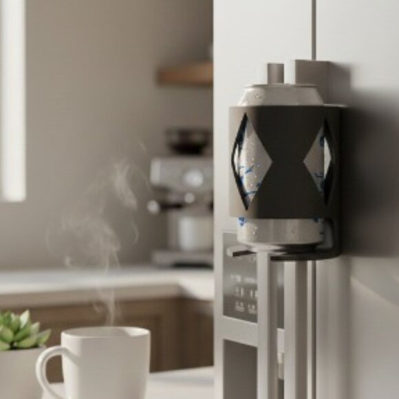 Magnetic Can & Tin Holder | 3D Printed Garage, Fridge, Workshop Organizer Gift - Picture 9 of 15